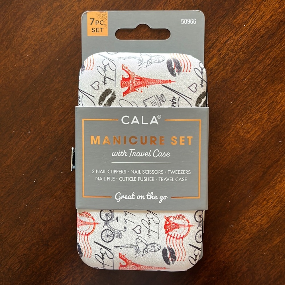 Paris Theme Travel Manicure Set